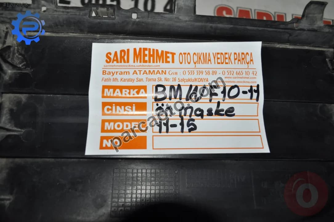 ÇIKMA BMW F10 Ön Panjur