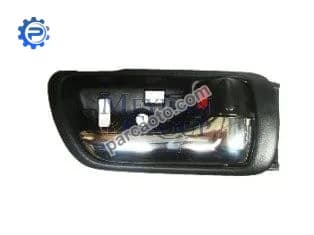 Toyota camry- 01/04; arka kapı iç açma kolu sol gri (elceği nikelajlı)